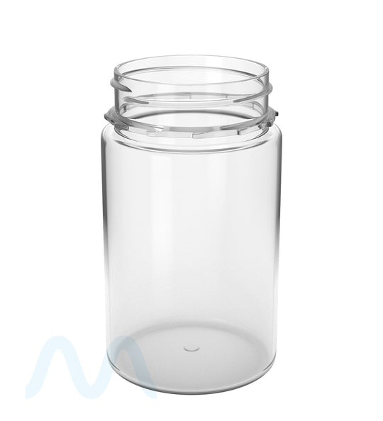 Tamper Evident | Straight Sided Clear Plastic Jars | 53mm - 7.5oz - 300 Count