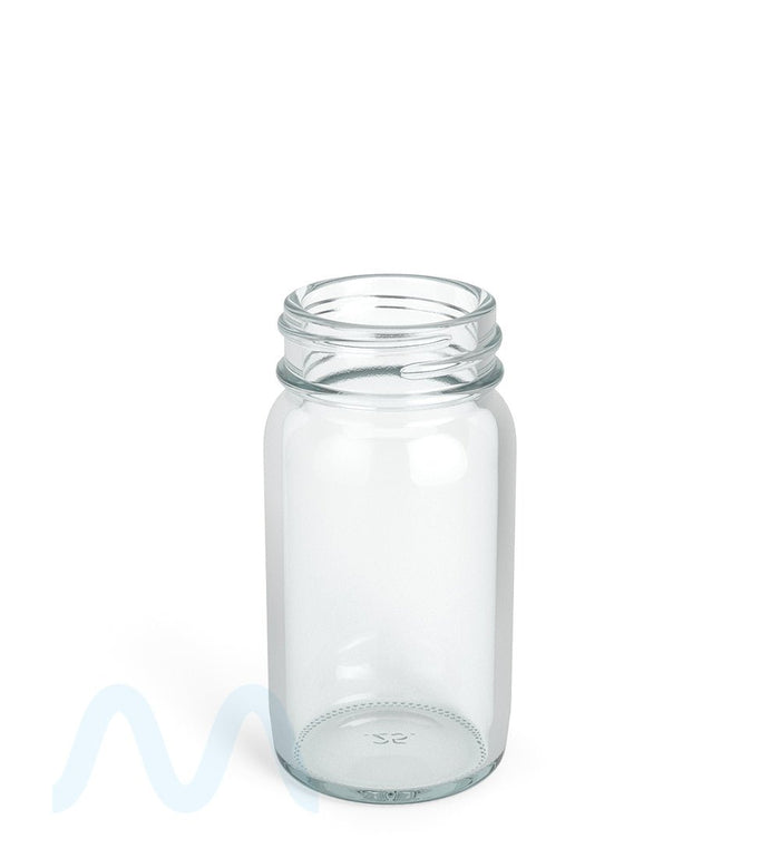 Wide Mouth Straight Sided Clear Glass Jars for Pre-Rolls | 38mm - 2oz - 160 Count Image