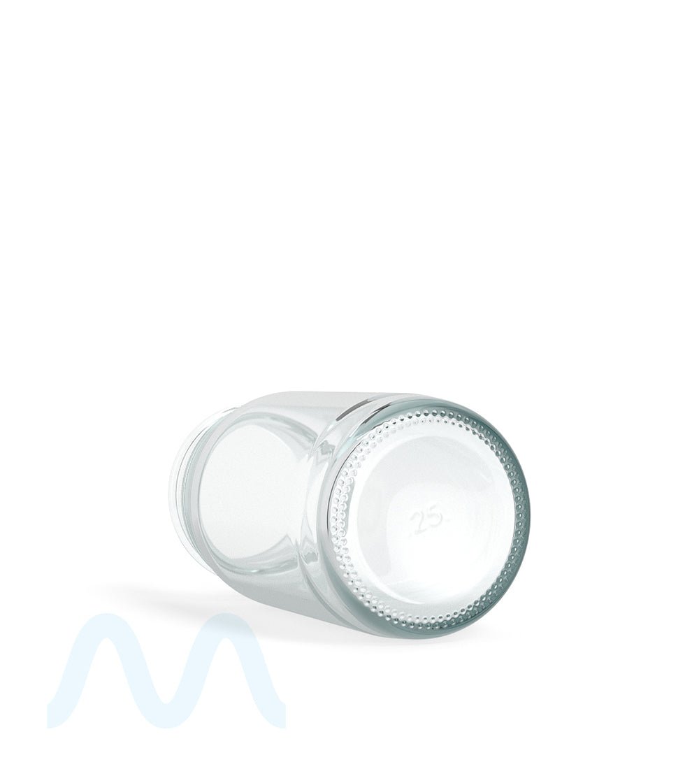 Wide Mouth Straight Sided Clear Glass Jars for Pre - Rolls | 38mm - 2oz - 160 Count - 4