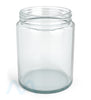 Straight Sided Clear Glass Jars | 78mm - 18oz - 48 Count