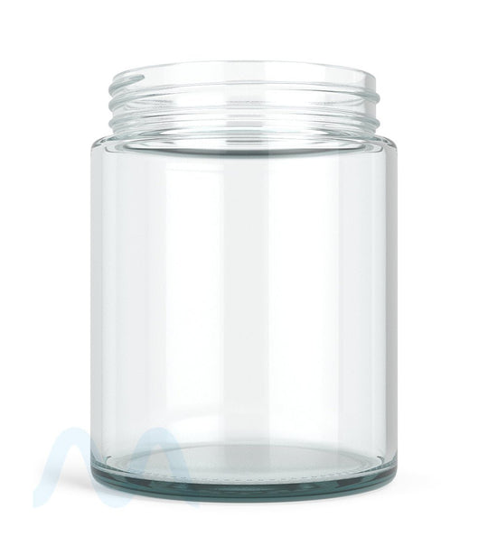 Straight Sided Clear Glass Jars | 78mm - 18oz - 48 Count - 2