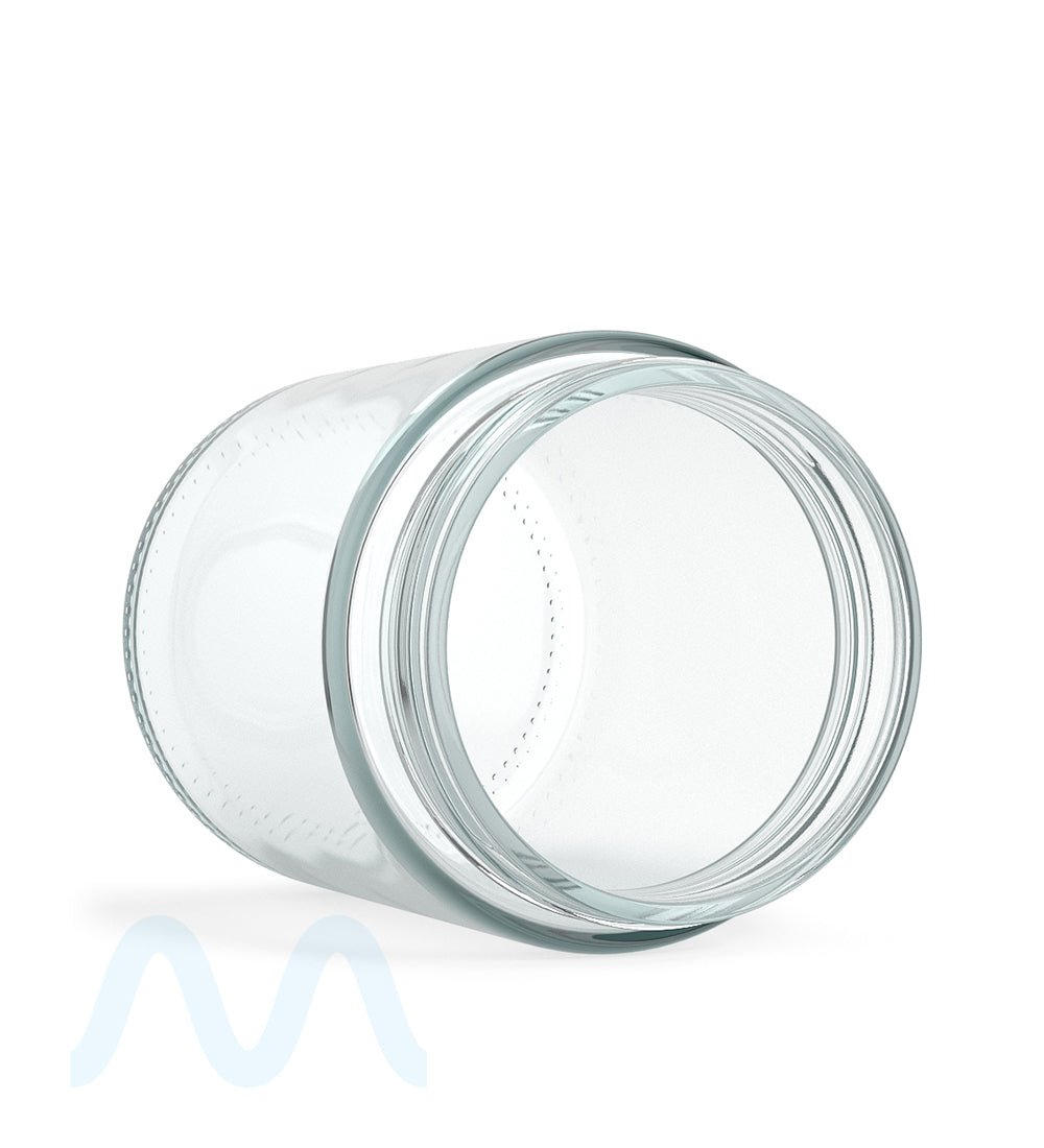 Straight Sided Clear Glass Jars | 78mm - 18oz - 48 Count - 3