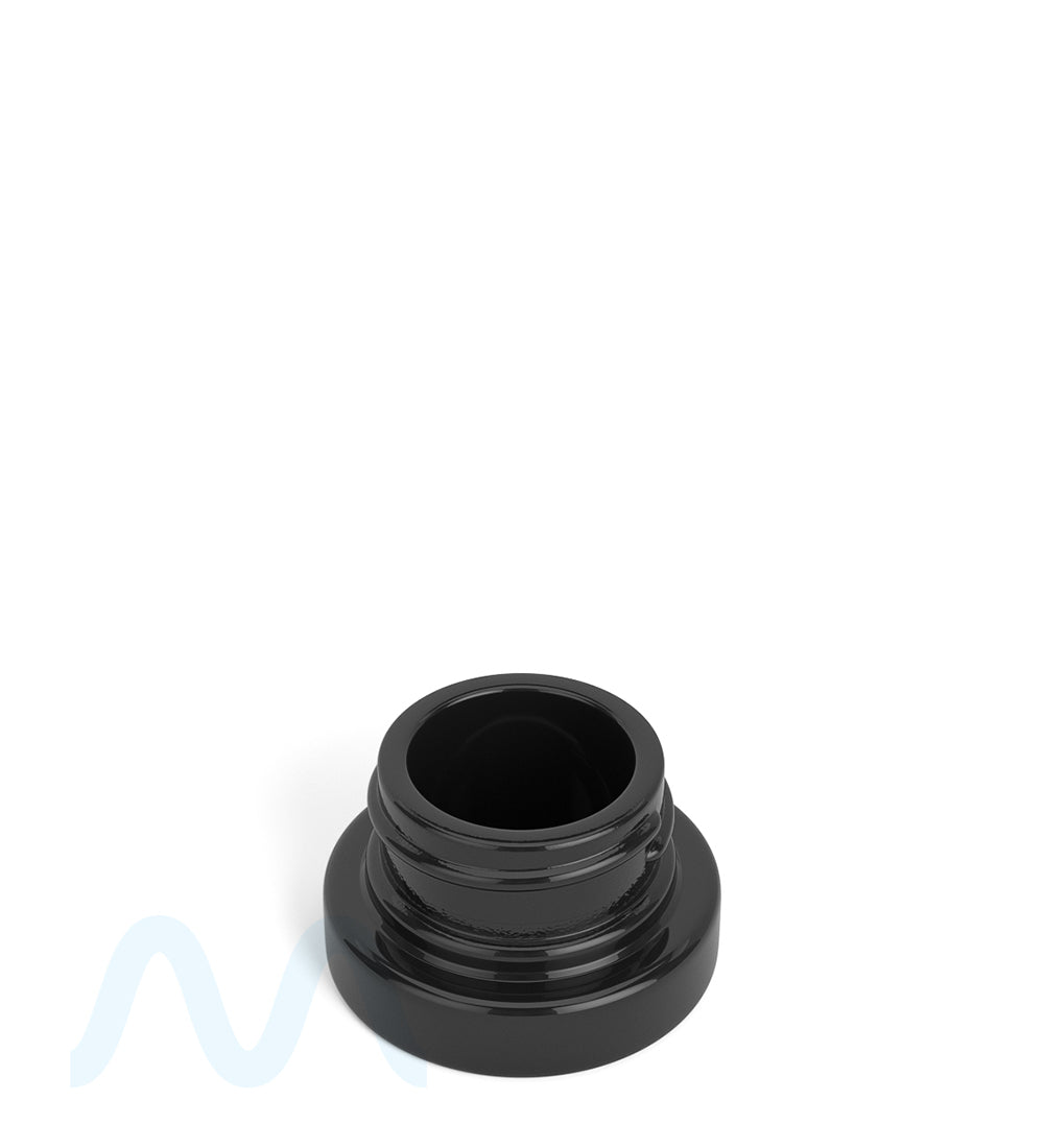 Glossy Black Glass Concentrate Containers | 28mm - 5mL - 504 Count