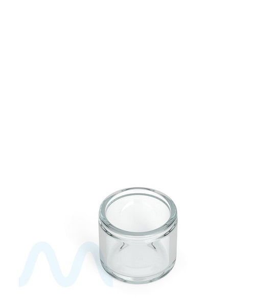 No Neck Clear Glass Concentrate Containers w/ Cap | 23mm - 6mL - 144 Count - 1