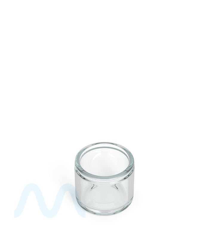 No Neck Clear Glass Concentrate Containers w/ Cap | 23mm - 6mL - 144 Count Image