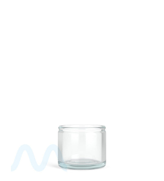 No Neck Clear Glass Concentrate Containers w/ Cap | 23mm - 6mL - 144 Count - 2