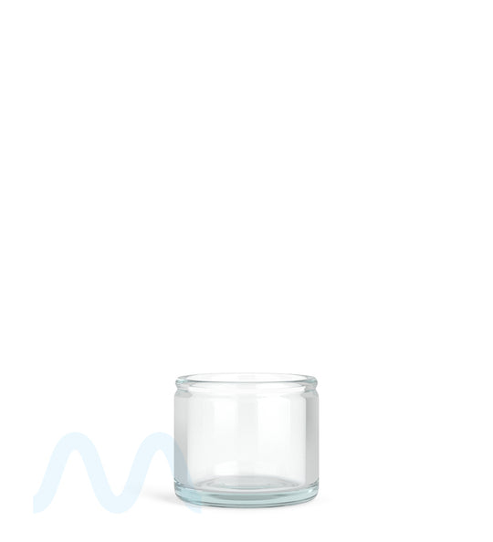 No Neck Clear Glass Concentrate Containers w/ Cap | 23mm - 6mL - 144 Count