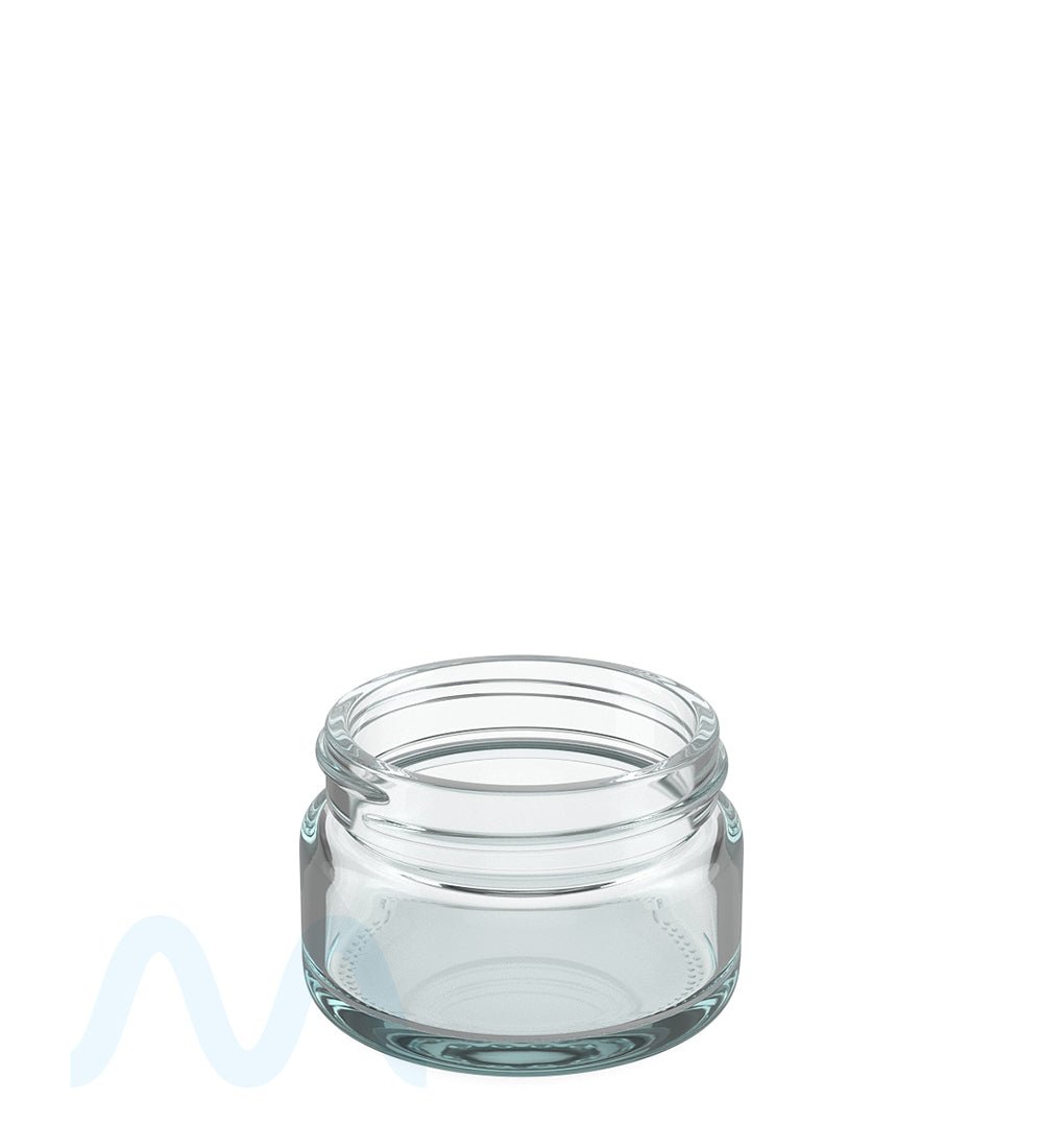 Straight Sided Clear Glass Jars | 50mm - 1oz - 200 Count - 1