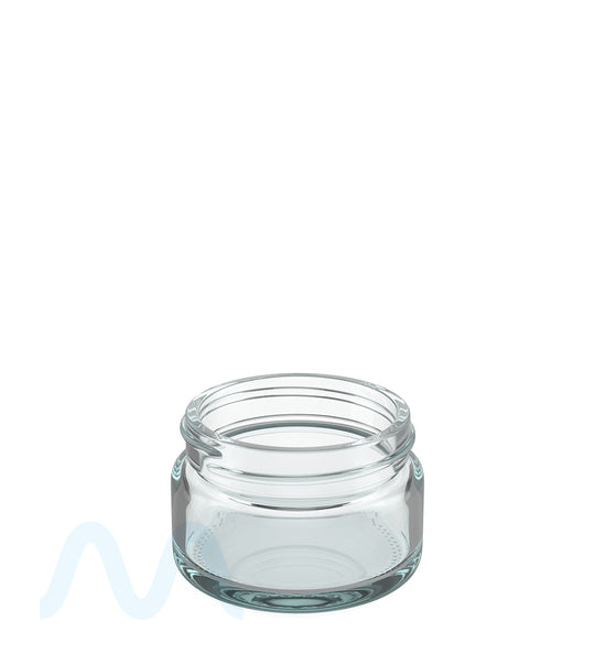 Straight Sided Clear Glass Jars | 50mm - 1oz - 200 Count