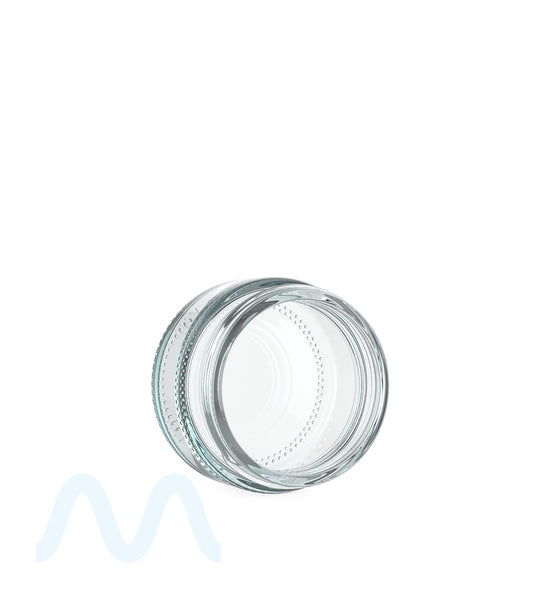 Straight Sided Clear Glass Jars | 50mm - 1oz - 200 Count