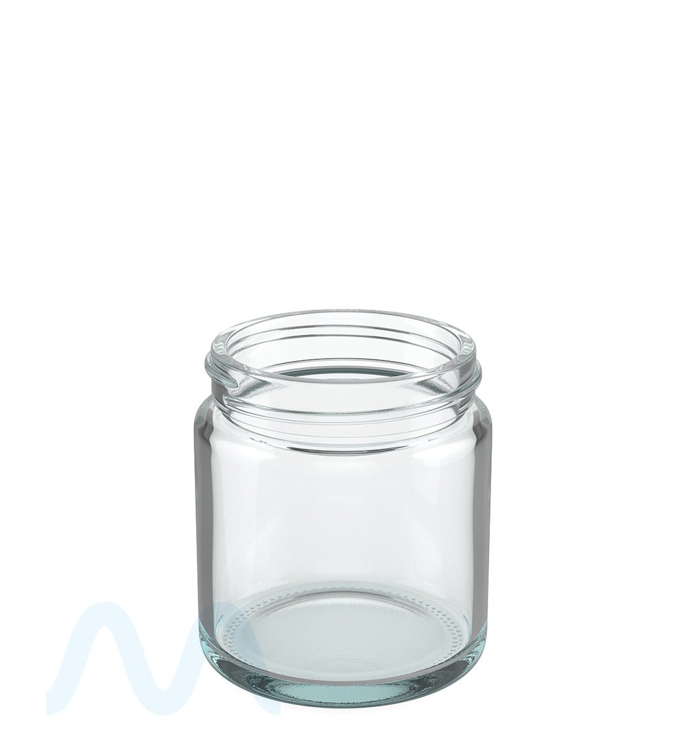 Straight Sided Clear Glass Jars | 50mm - 3oz - 100 Count - 1