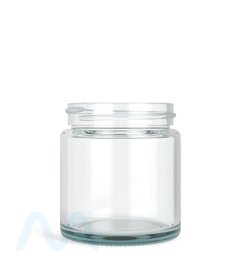 Straight Sided Clear Glass Jars | 50mm - 3oz - 100 Count - 1