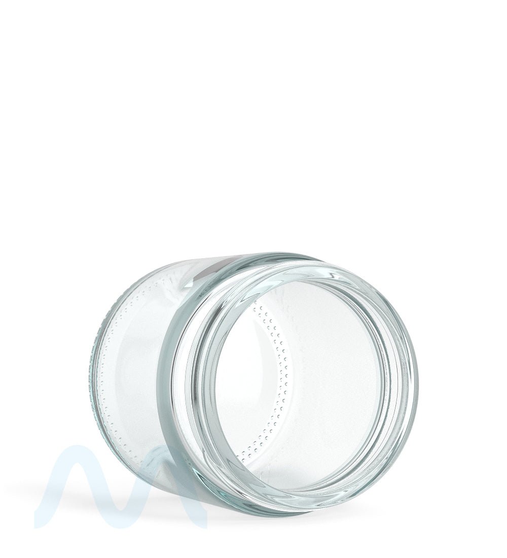 Straight Sided Clear Glass Jars | 50mm - 3oz - 100 Count - 3