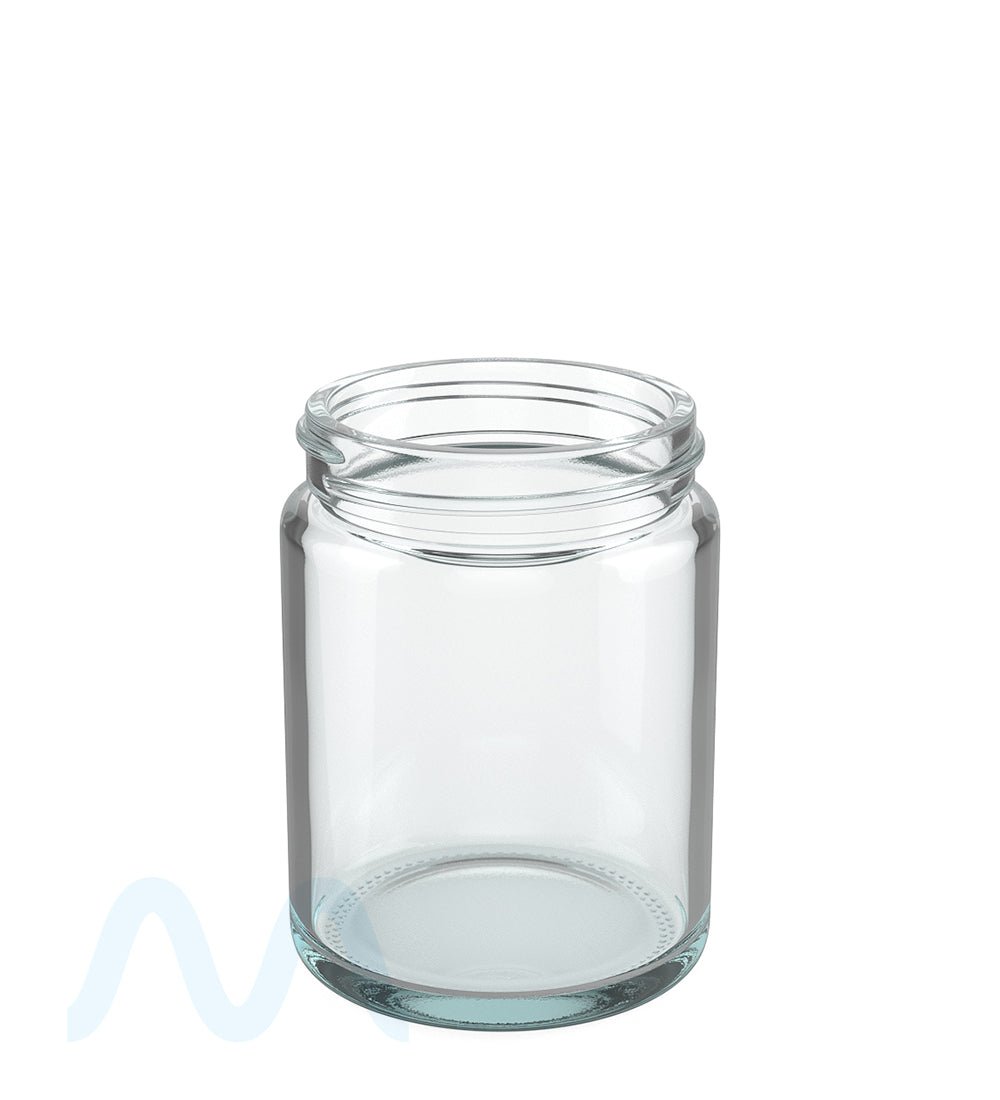 Straight Sided Clear Glass Jars | 50mm - 4oz - 100 Count - 1