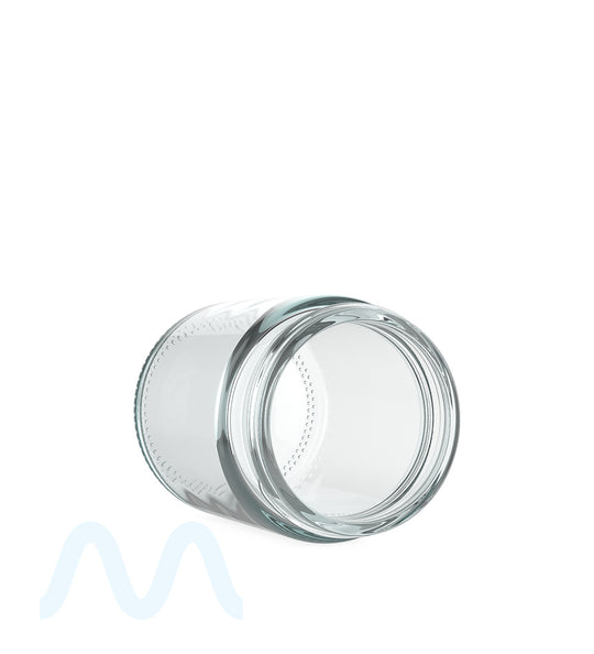 Straight Sided Clear Glass Jars | 50mm - 4oz - 100 Count