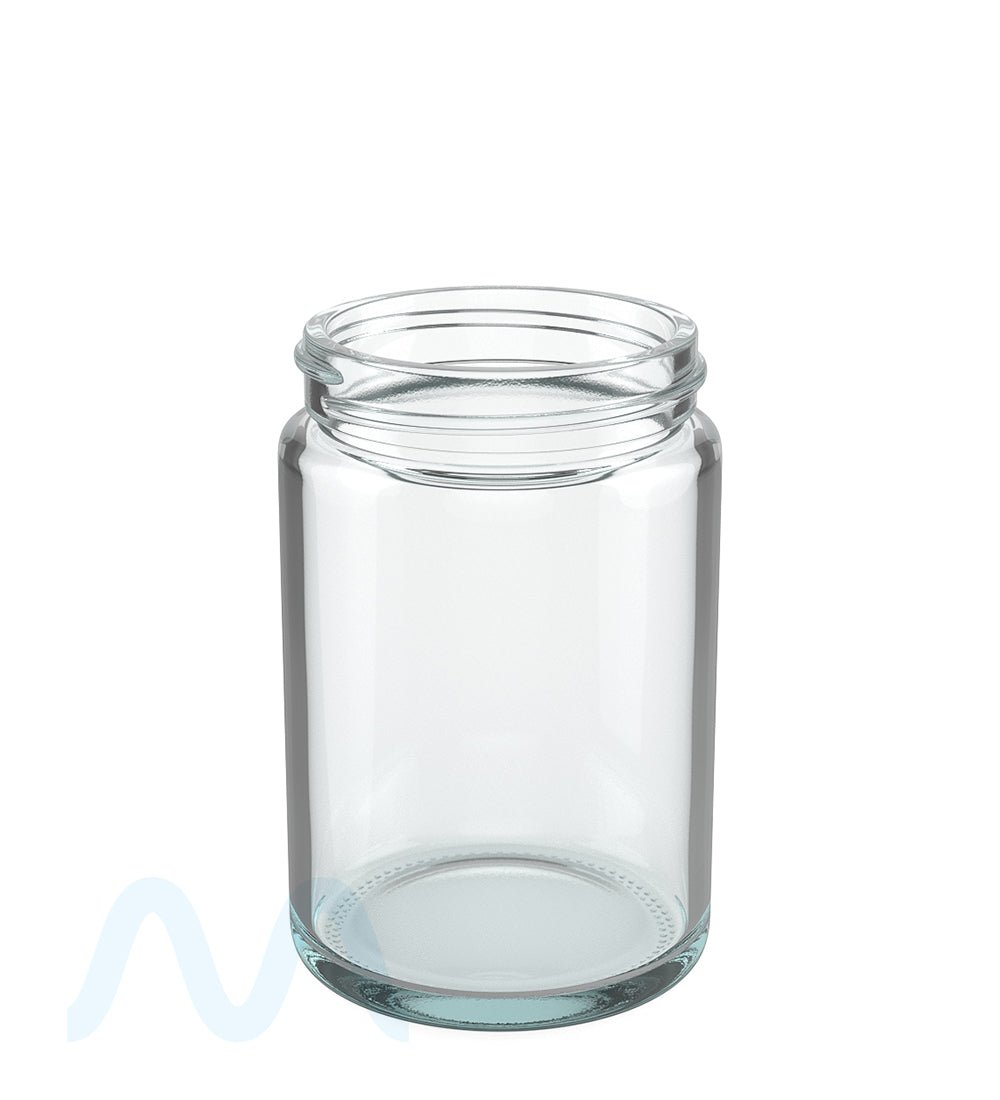 Straight Sided Clear Glass Jars | 50mm - 5oz - 100 Count - 1