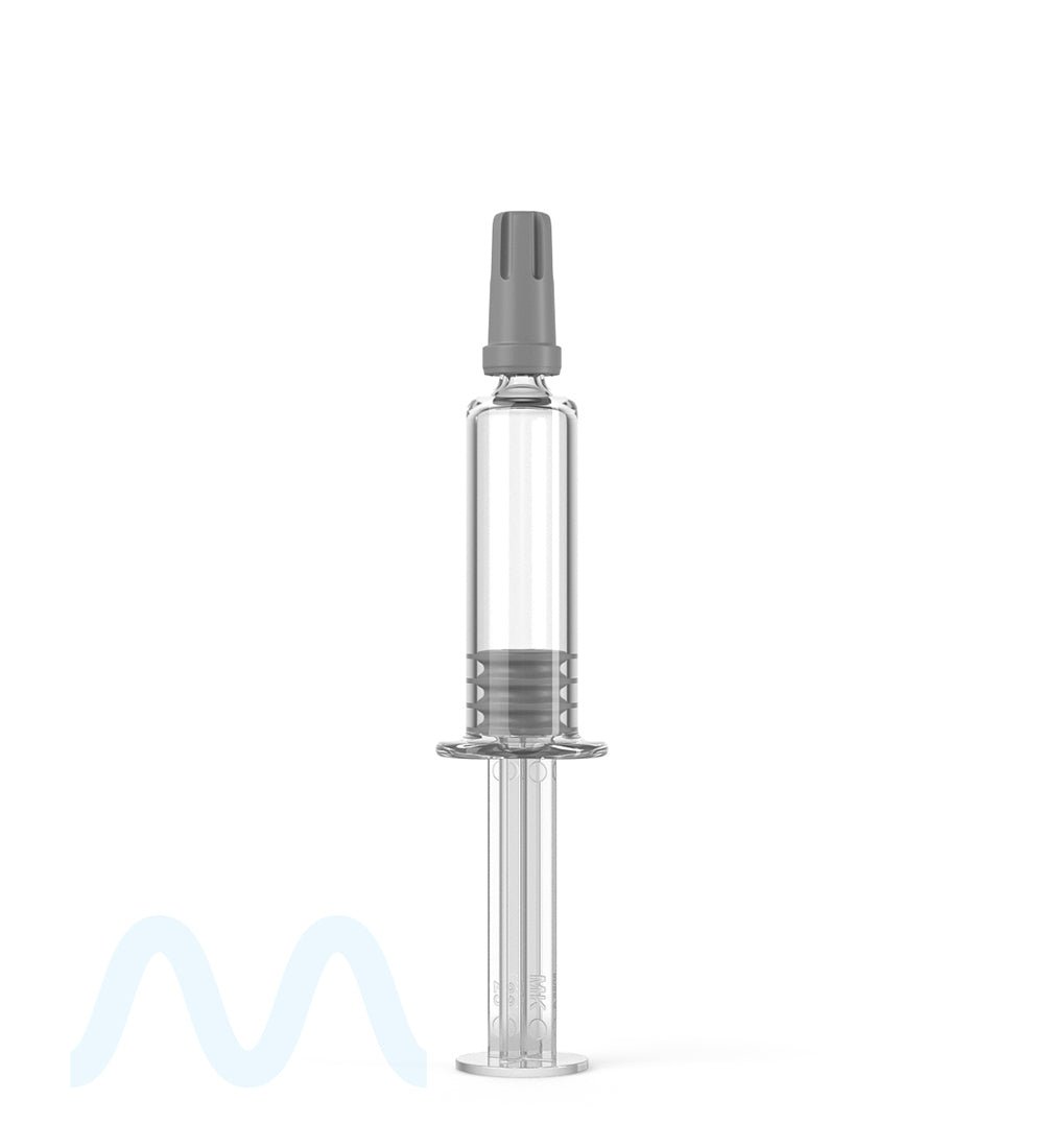 Glass Dab Applicator Syringes | 1mL - No Measurements - 100 Count - 2