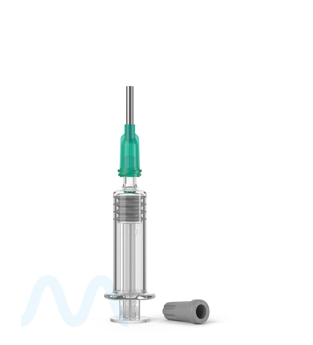 Glass Dab Applicator Syringes | 1mL - No Measurements - 100 Count - 6