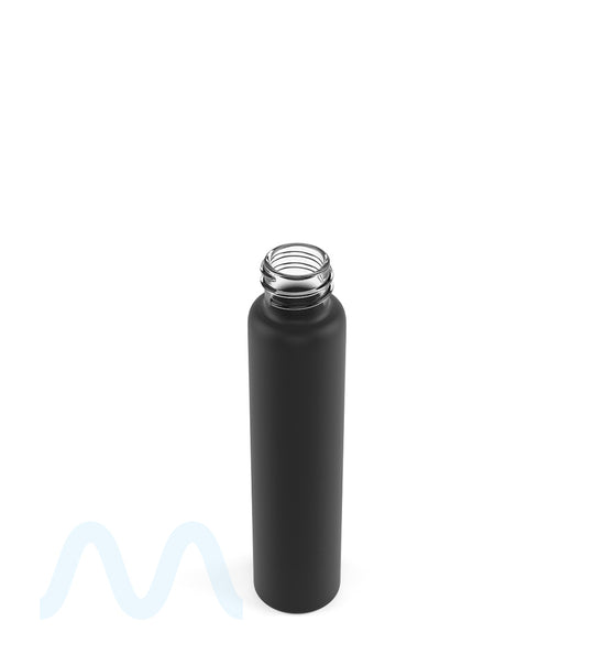 Matte Black Glass Pre-Roll Tubes | 18mm - 97mm - 400 Count