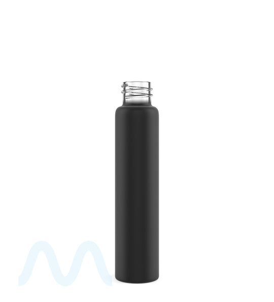 Matte Black Glass Pre-Roll Tubes | 18mm - 97mm - 400 Count