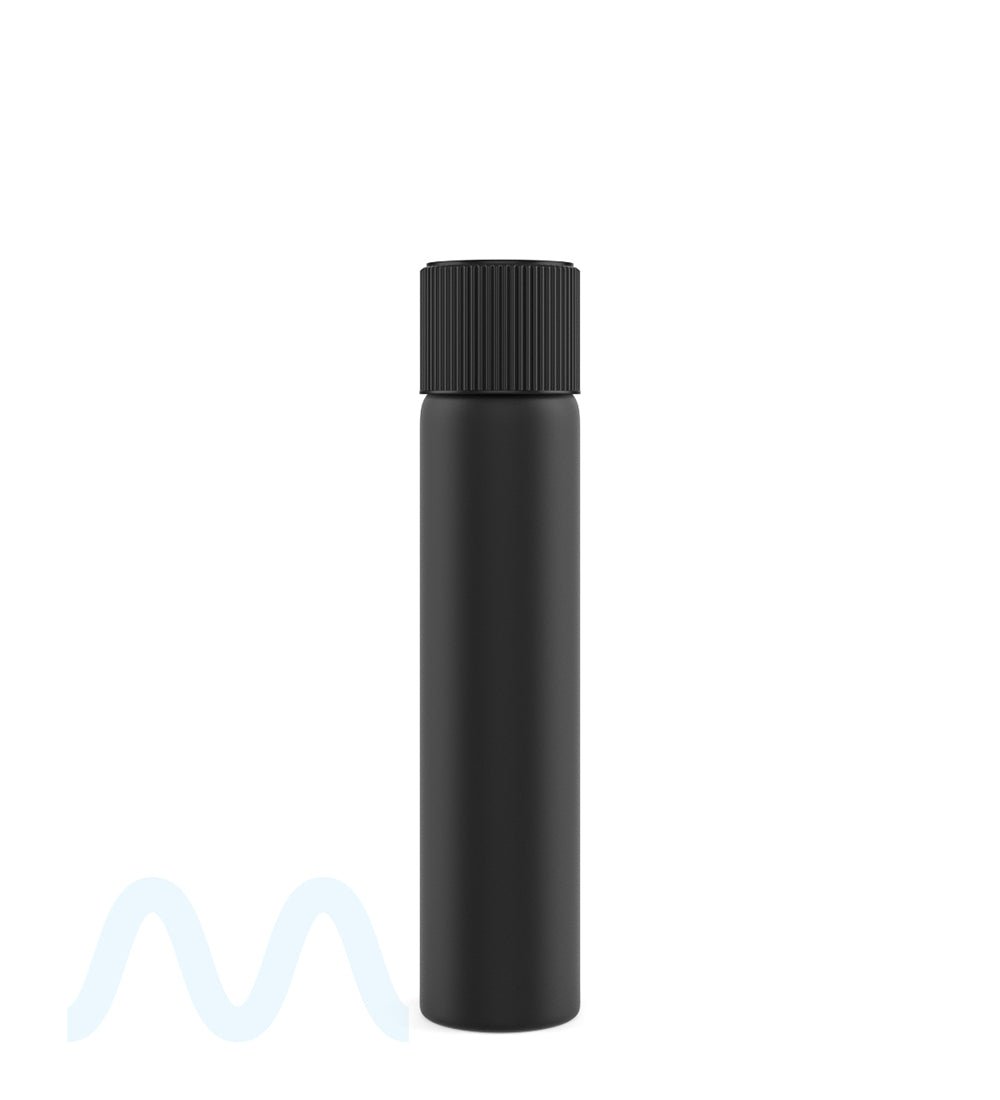 Matte Black Glass Pre - Roll Tubes | 18mm - 97mm - 400 Count - 5