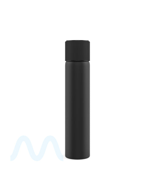 Matte Black Glass Pre-Roll Tubes | 18mm - 97mm - 400 Count