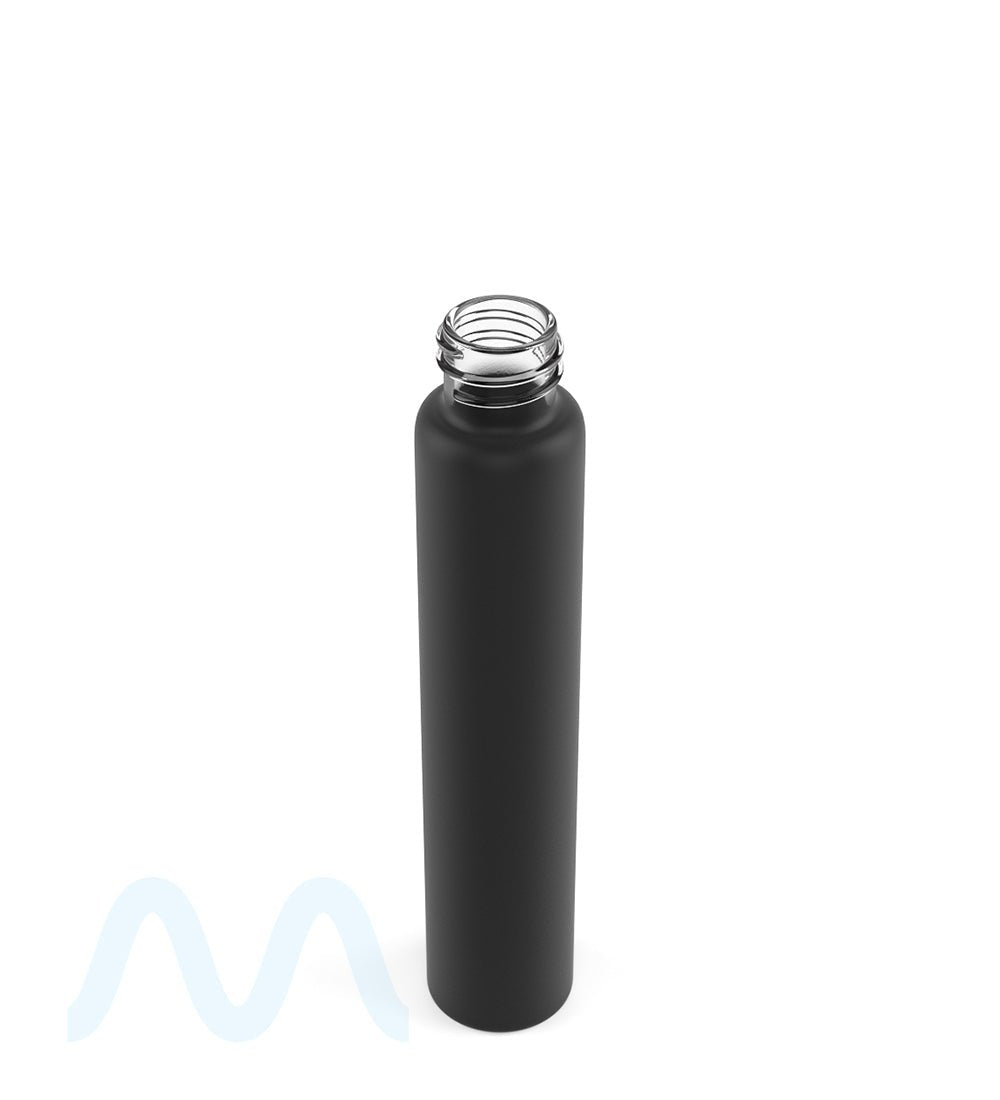 Matte Black Glass Pre - Roll Tubes | 18mm - 115mm - 400 Count - 1