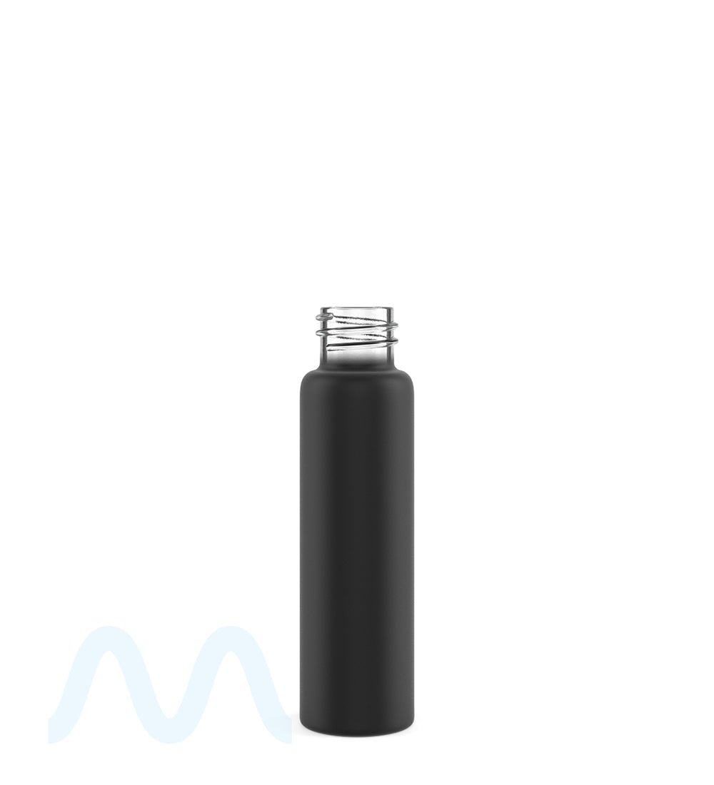 Matte Black Glass Pre - Roll Tubes | 18mm - 79mm - 400 Count - 2