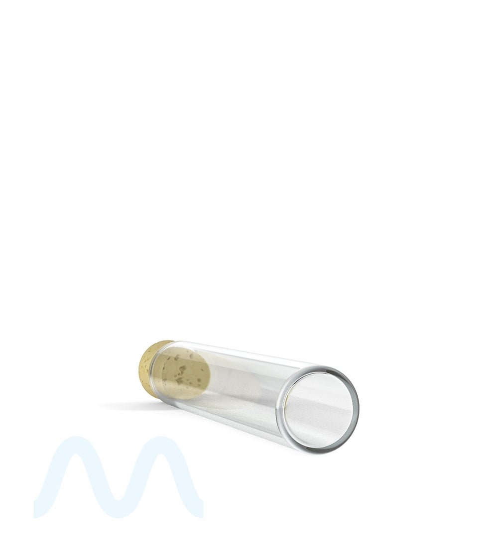 Pre - Roll Tubes & Cork Tops | 115mm - Clear Glass - 500 Count - 4