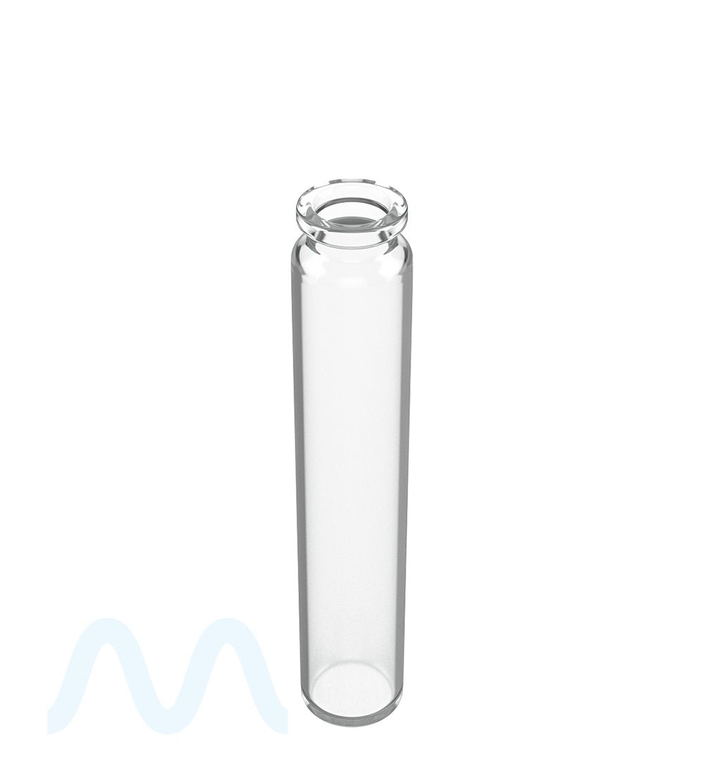 Glass Pre - Roll Tube with Cork Top | 120mm - Clear Glass - 500 Count - 1