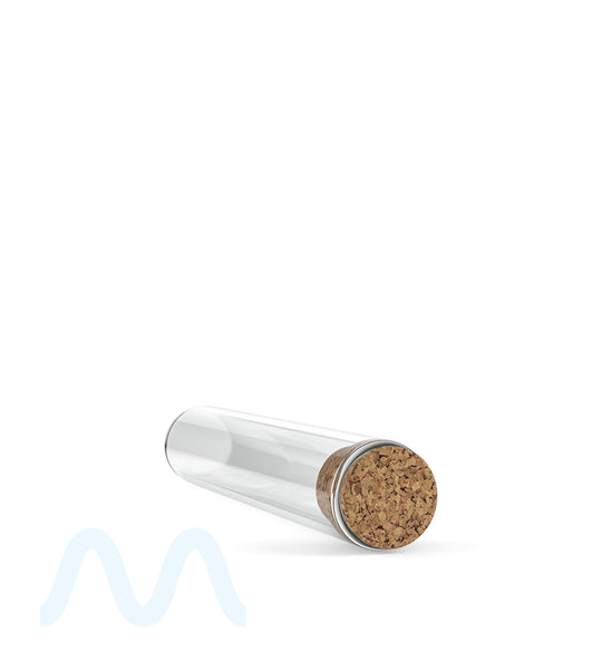 Glass Pre-Roll Tube with Cork Top | 120mm - Clear Glass - 640 Count