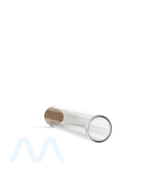 Glass Pre-Roll Tube with Cork Top | 120mm - Clear Glass - 640 Count