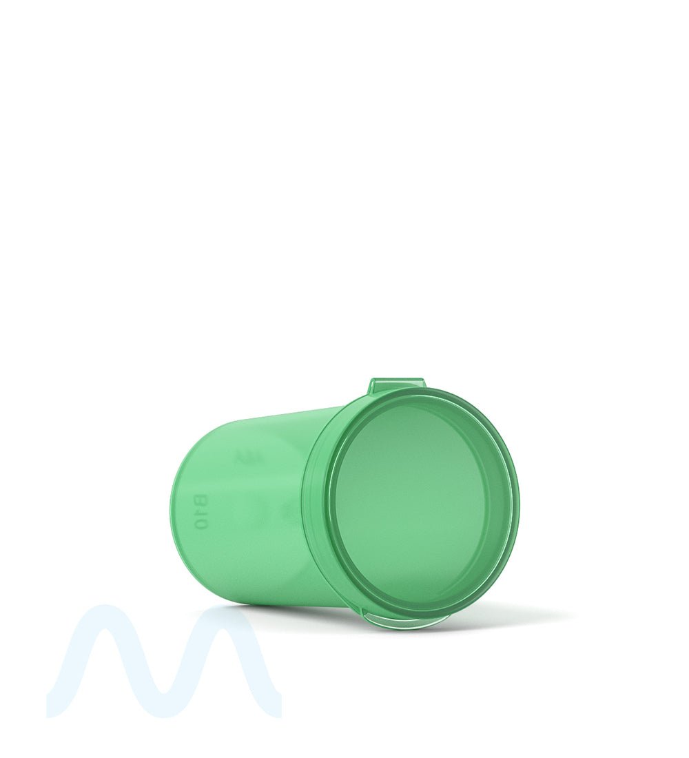 Green Hinged Lid Vials | 6dr - 1g - 600 Count - 3