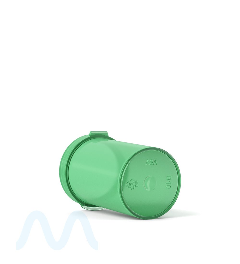 Green Hinged Lid Vials | 6dr - 1g - 600 Count - 4