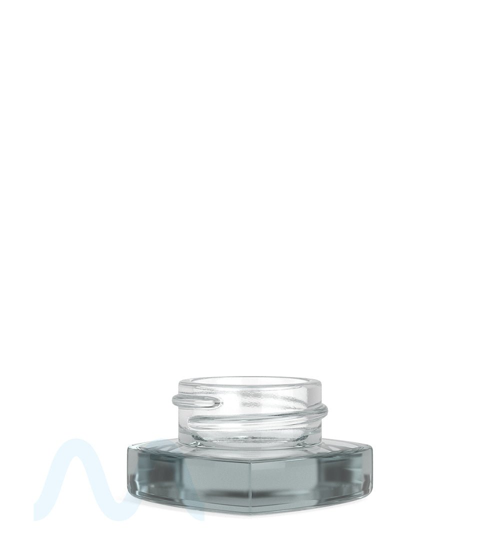 Clear Glass Pillow Concentrate Jar | 32mm - 5mL - 250 Count - 2