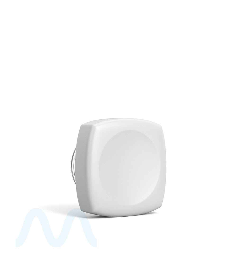 Matte White Glass Pillow Concentrate Jar w/ White Interior | 32mm - 5mL - 250 Count - 4