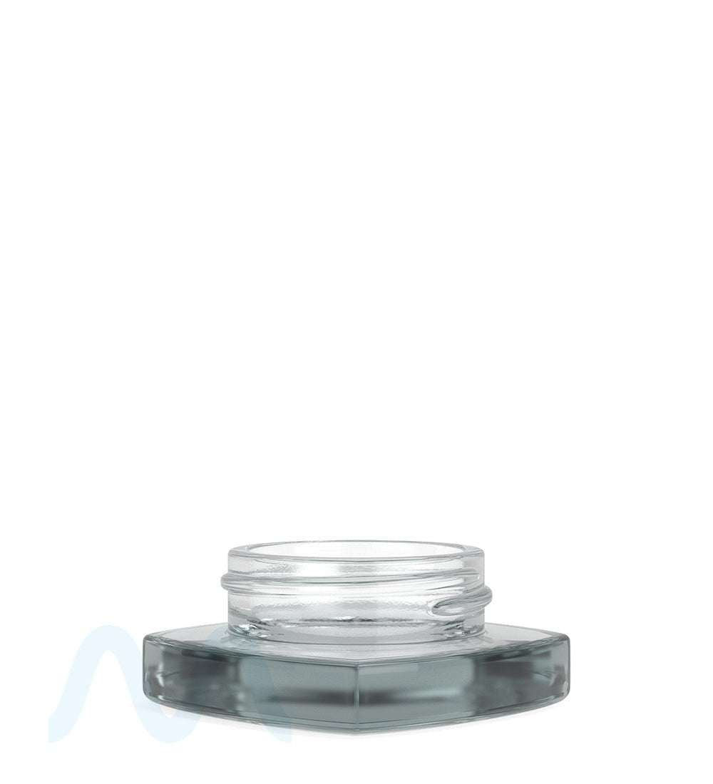 Clear Glass Pillow Concentrate Jar | 38mm - 9mL - 240 Count - 2