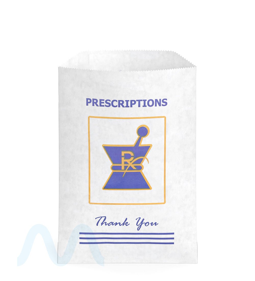 Pharmacy Prescription Bags | Large - Kraft - 1000 Count - 1