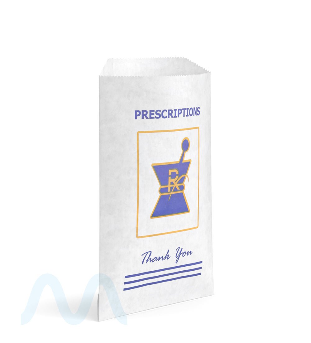 Pharmacy Prescription Bags | Large - Kraft - 1000 Count - 3