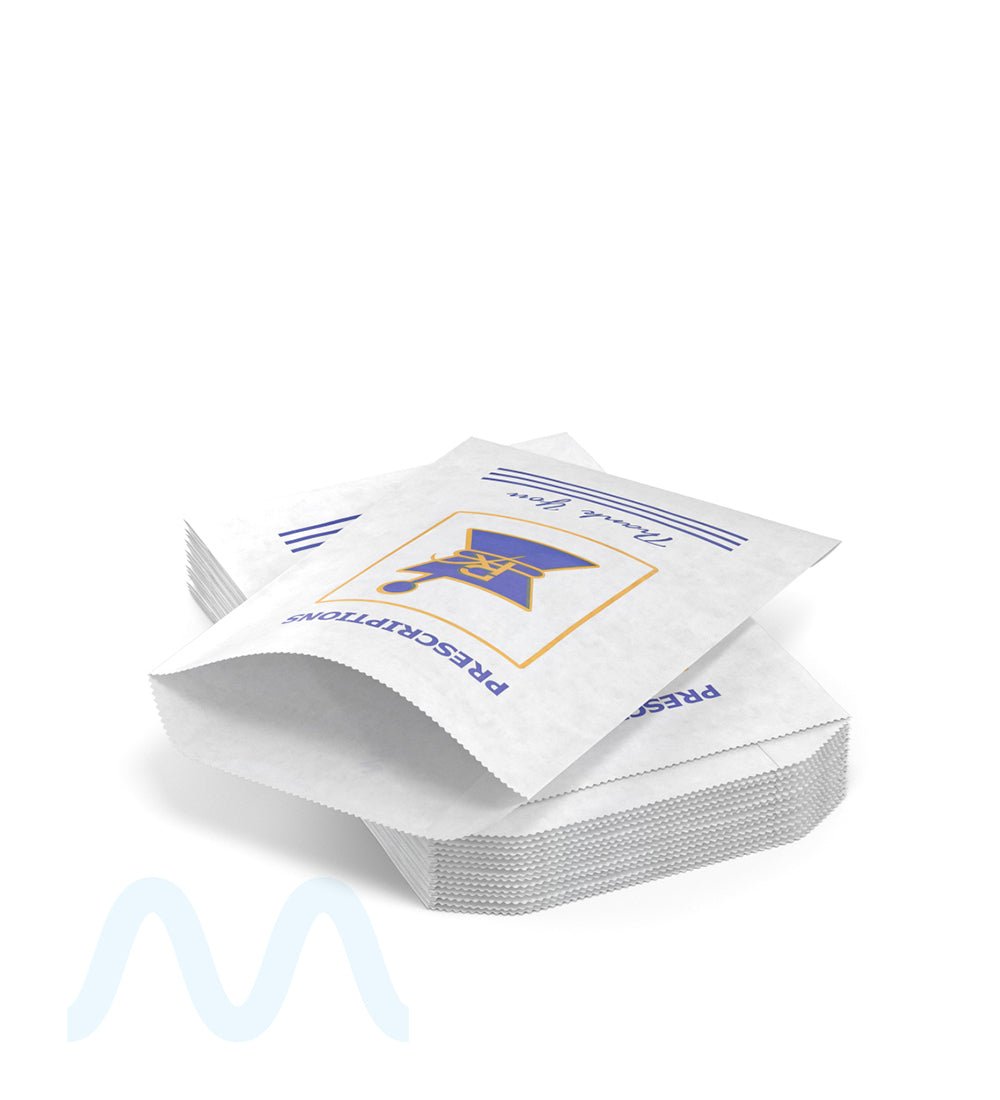 Pharmacy Prescription Bags | Large - Kraft - 1000 Count - 7