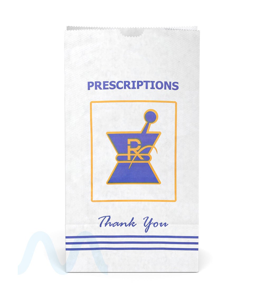 Pharmacy Prescription Bags | X Large - Kraft - 1000 Count - 1