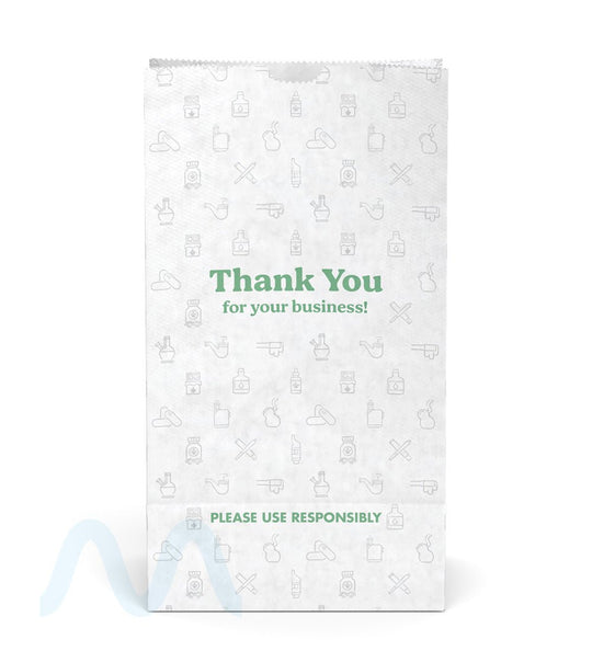 Thank You Bags | X Large - Kraft - 1000 Count - 1