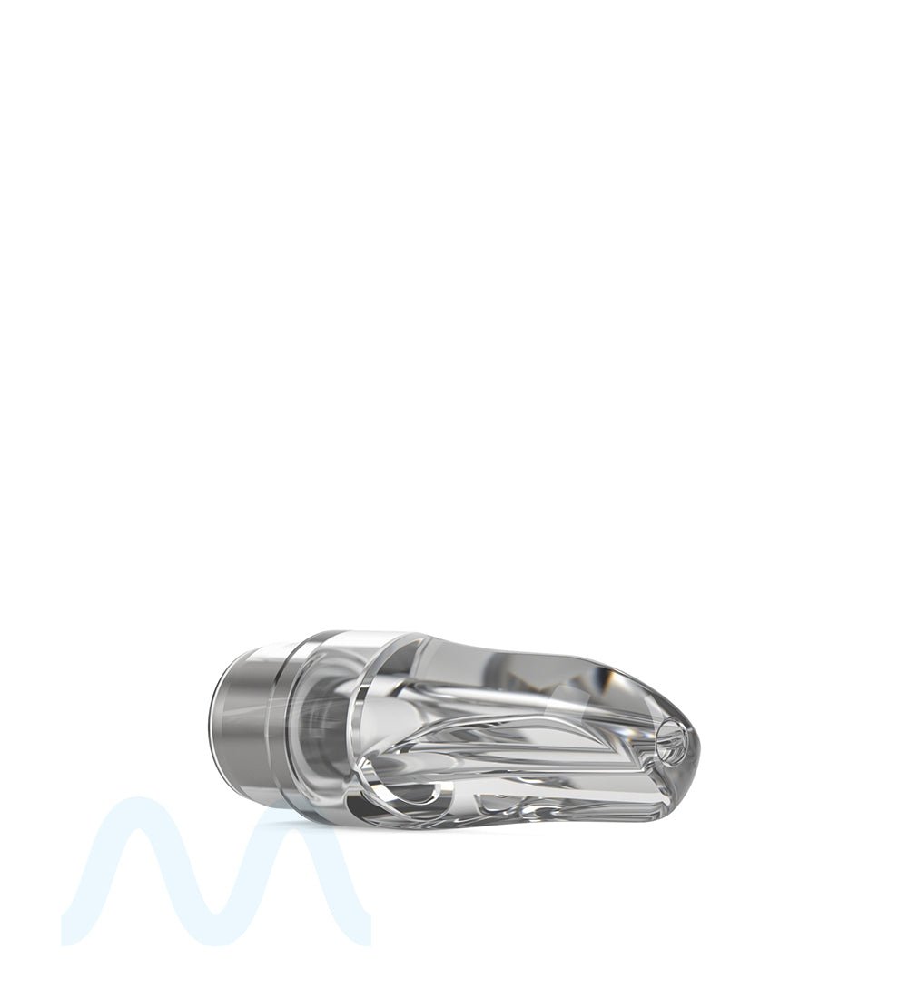 AVD | Flat Vape Mouthpiece for Plastic Cartridges | Clear Plastic - Press On - 600 Count - 3