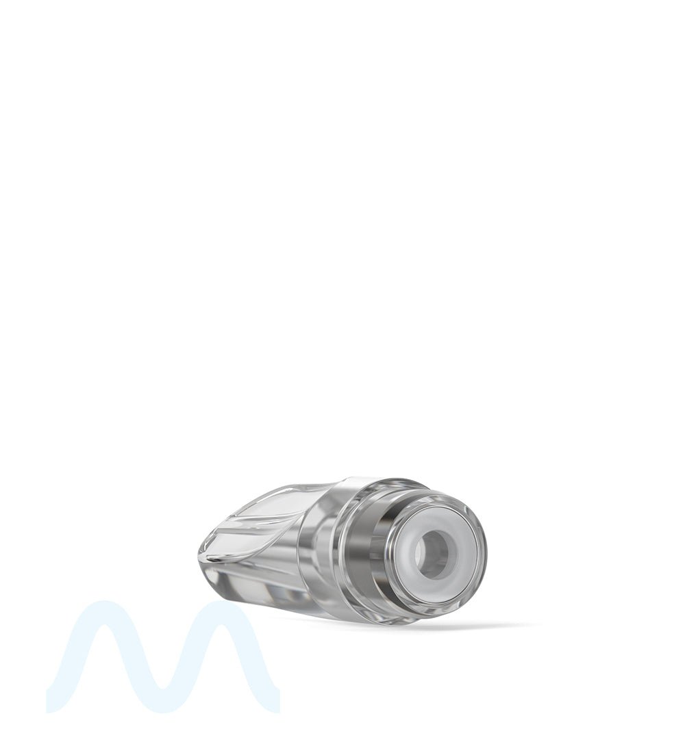 AVD | Flat Vape Mouthpiece for Plastic Cartridges | Clear Plastic - Press On - 600 Count - 4