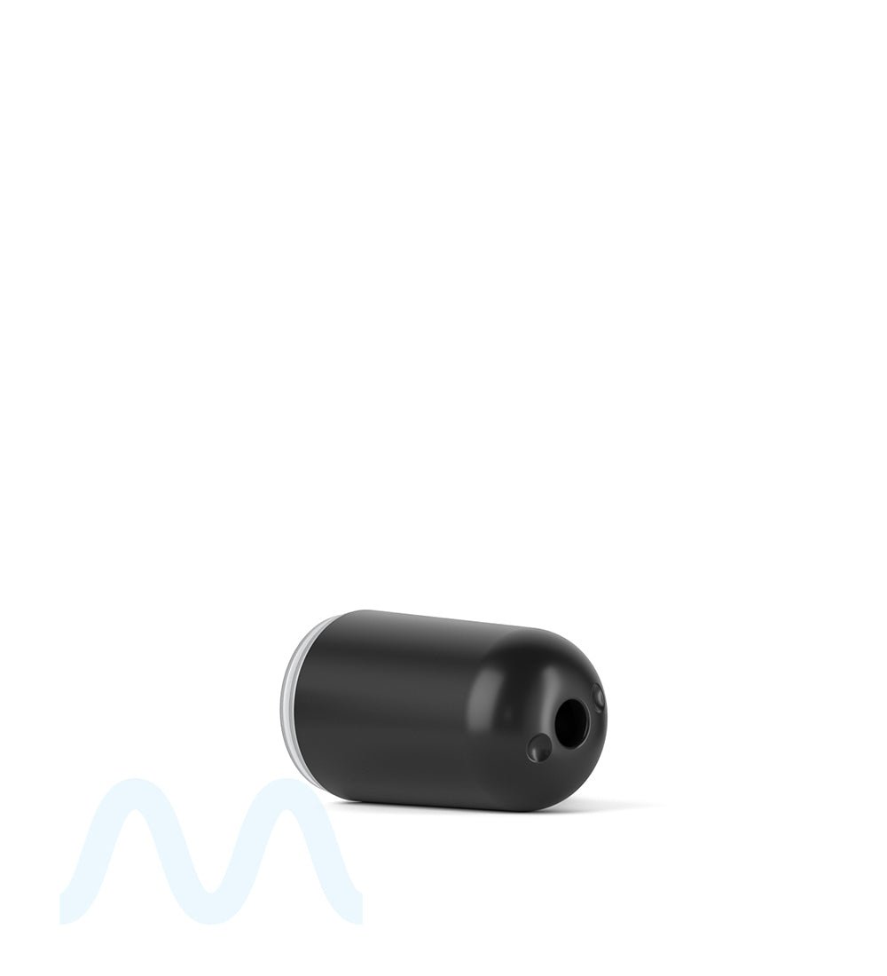 AVD | Round Vape Mouthpiece for Glass Cartridges | Black Plastic - Screw On - 600 Count - 3