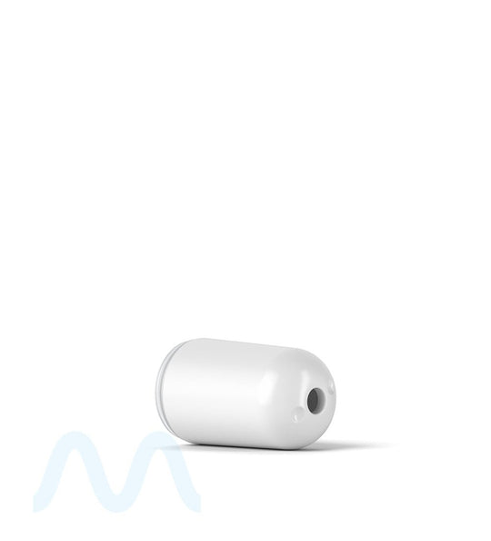 AVD | Round Vape Mouthpiece for Glass Cartridges | White Plastic - Screw On - 600 Count - 3