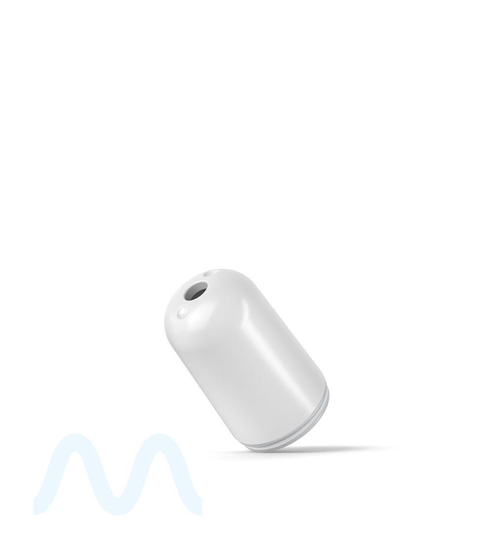 AVD | Round Vape Mouthpiece for Glass Cartridges | White Plastic - Screw On - 600 Count - 5