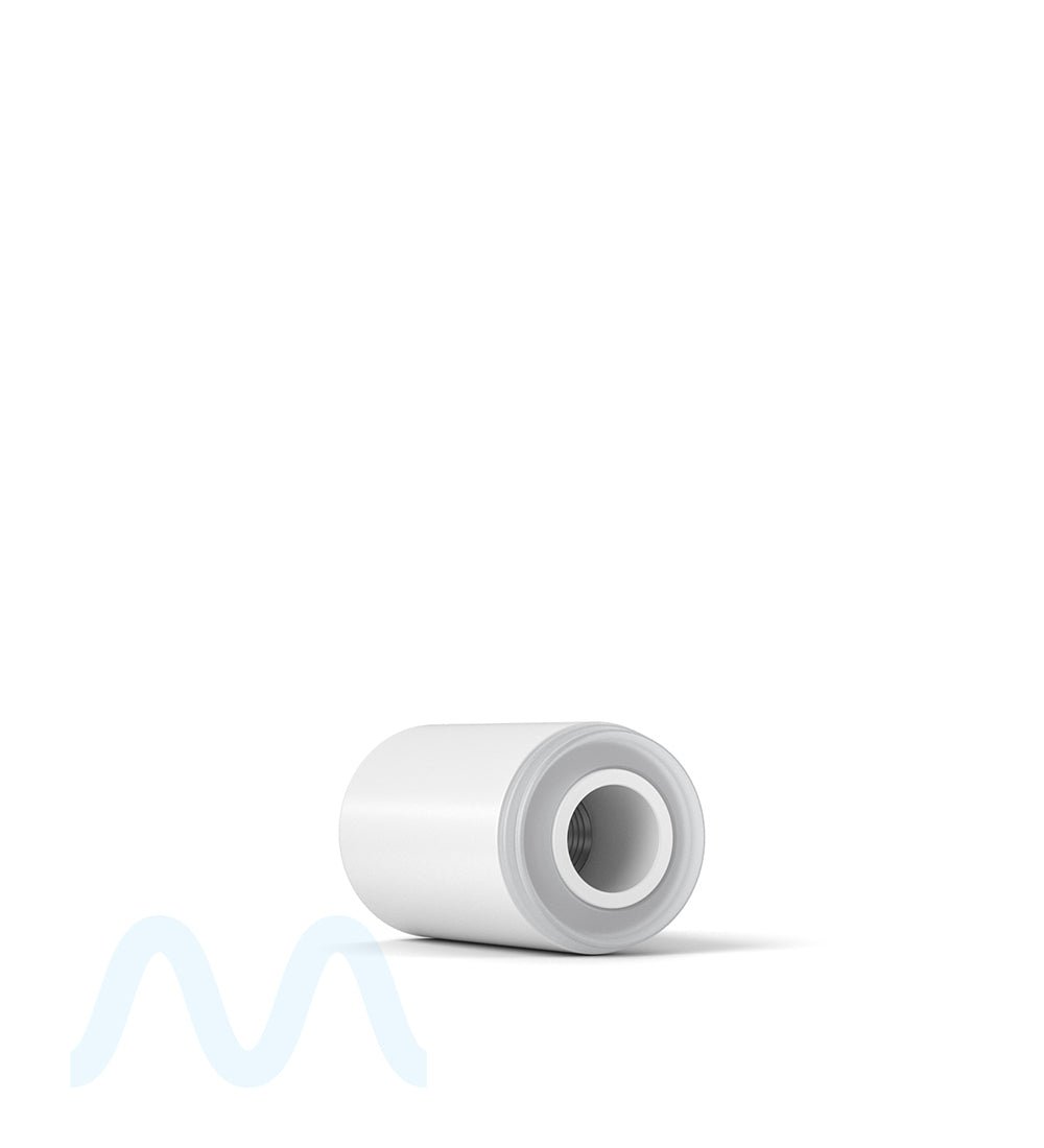 AVD | Barrel Vape Mouthpiece for Glass Cartridges | White Plastic - Eazy Press - 600 Count - 4