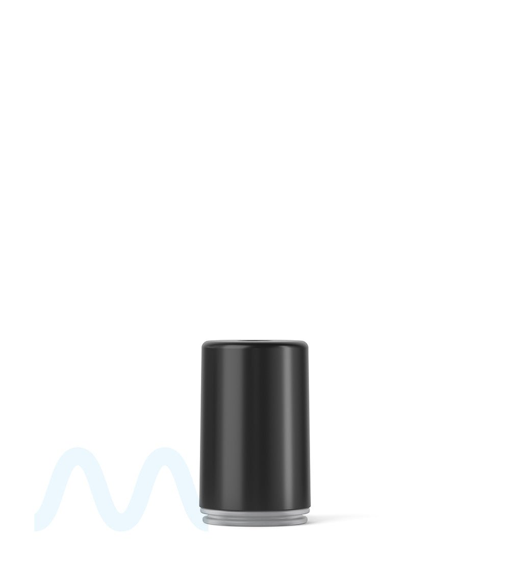 AVD | Barrel Vape Mouthpiece for Glass Cartridges | Black Plastic - Eazy Press - 600 Count - 1