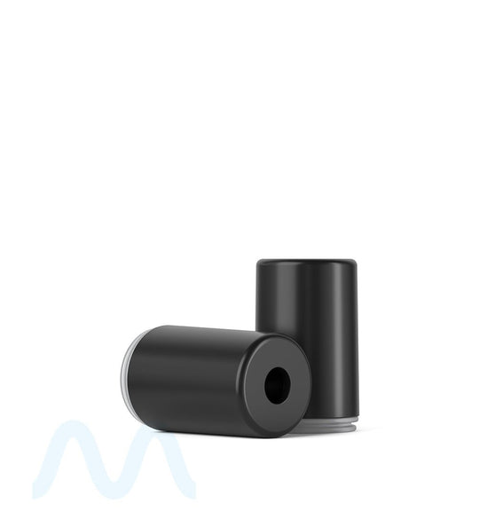 AVD | Barrel Vape Mouthpiece for Glass Cartridges | Black Plastic - Eazy Press - 600 Count - 6